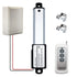 Micro Linear-Actuator 12V DC 64N/14.4lb with Remote Control, 2” Stroke Mini Metal Motion Actuator & Controller