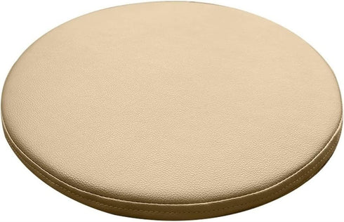 JIQHOHX Detachable Seat Cushion, Leather Round Chair Cushion/Round Memory Foam Chair Pad, Soft