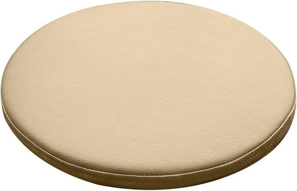 JIQHOHX Detachable Seat Cushion, Leather Round Chair Cushion/Round Memory Foam Chair Pad, Soft