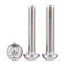 binifiMux 30pcs T25 M5-0.8 x 30mm Button Pin Head Torx Security Screws, Tamper Proof Screws