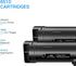 LxTek Compatible Toner Cartridge Replacement for Xerox 6510 6515 (2 Black) Compatible with Phaser 6510 6510dn,