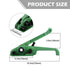 MYFAMIREA Heavy Duty Poly Strapping Tensioner and Cutter for 1/2" -3/4" Width Polyester Strap