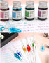 Crystal Glass Intarsia Dip Pen Kit, Vintage Calligraphy Fountain Pen with Ink