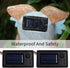 (2PCS) Battery Box, Solar Lantern Light Replacement Parts Top for Outdoor Hanging Lanterns Container Home Solar Lamp