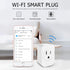 eco4life Smart Plug, WiFi Mini Plug Outlet, Works with Alexa and Google Home, Voice Control, App Remote Control Anywhere, No Hub Needed, UL Certified by eco4life