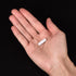 MECCANIXITY Magnetic Stirrer Mixer Stir Bar - 20mm x 7mm with Ring Shape Coating Magnet, White, 3Pcs