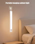12 Inch 5CCT 2-Pack) Under Cabinet Motion Sensor Lighting - Wireless Under Cabinet Lighting, Rechargeable with Magnetic