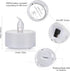 Battery Operated Flameless Tea Lights, LED Flickering Electric Votive Candle 24 Pack for Seasonal Celebrations and
