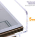 SANRUI 2 Pack Acrylic Paper Tray Organizer for Desk, Stackable File Organizer for Letters, Documents, and Magazines
