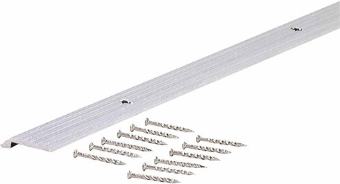 M-D Building Products 78030 Fluted Vinyl Tile Edging, 3/4-Inch by 36-Inch, Silver