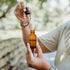 48 Pack 1oz Amber Glass Bottles with Glass Eye Droppers for Essential Oils, Perfumes & Lab Chemicals (54 Pieces Labels)