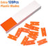 Plastic Razor Blade Scraper Tool with 20 PCS Blades for Removing Labels and Stickers