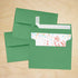 LUXPaper 4Bar A1 Invitation Envelopes | 50 Qty | Peel & Press | 3 5/8" x 5 1/8" | Holiday Green | 80lb. Text