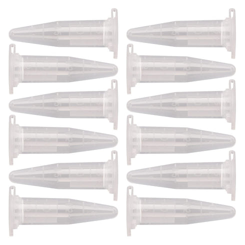 Othmro 1.5ml Conical Centrifuge Test Tubes with Snap Cap, 500pcs, Lab Test Container Vial for Liquid Sample Storage