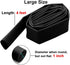 MILAPEAK 1 Inch Dual Wall Adhesive Heat Shrink Tubing, 4 Feet, Black, Large Glue Lined Marine Cable Sleeve