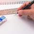 Pentel Sharp Mechanical Pencil, Pack of 5 Black Mechanical Pencils 0.5 mm