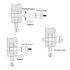 uxcell 304 Stainless Steel Ball Locking Pins with Button Handle, Quick Release Pin with 24.5cm Rope (10mm-31mm)