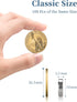 SMARTAKE 100 Pcs Refrigerator Magnets - 10x2.3mm Small Round Fridge Magnet, Premium Neodymium for Home and Office