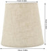 ABOOFAN Replacement Cloth Lampshade for Table Lamps Decorative Small Lamp Shade Easy Install Detachable Light Shade