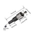Togu DB-02 High Speed Steel Drill Bit, 5/8" (16mm)