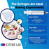10ml/cc Plastic Syringe - Individually Sealed Measuring Syringe for Scientific Labs & Pet Feeding