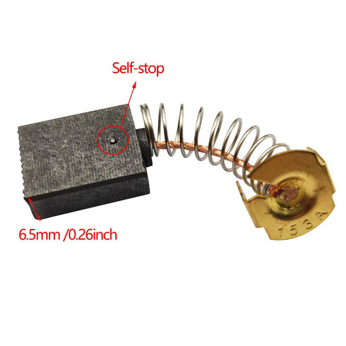 30Pcs Motor Carbon Brush - 6.5x13.5x16.5mm Angle Grinder Replacement for Electric Motor