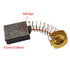 30Pcs Motor Carbon Brush - 6.5x13.5x16.5mm Angle Grinder Replacement for Electric Motor