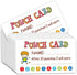 Punch Card, 100pcs Reward Incentive Cards for Teacher, Behavior Chart for Kids, Homeschool Classroom Supplies
