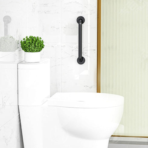 12'' Grab Handle Railing Wall Railing for Elderly Handrail Grab Rail Stainless Steel Pipe Hand Rail Safety Handle Bar