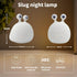 Cute Slug Night Light - Funny Kid Night Light for Bedroom Decor, Touch Soft Silicone Lamp for Birthday Gifts Room