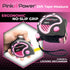 Pink Power 25ft Tape Measure - Lightweight Measuring Tape for Women's Tool Kit with Retractable Blade and Lock