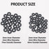 Gracilaria 50PCS (3x2x7mm) RC Airplane Controller O Shape Silicone Washer Shock Absorbor for RC Plane Helicopter DIY
