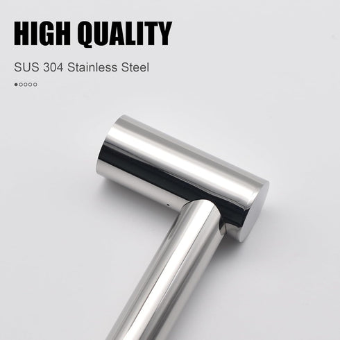 Adjustable 304 Stainless Steel Towel Bar, Wall Mounted Towel Holder for Bathroom Accessories