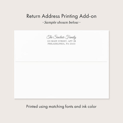 5.5x4.25 White Floral Sympathy Thank You Cards, Funeral Thank You Cards, Personalized Bereavement Memorial Notes