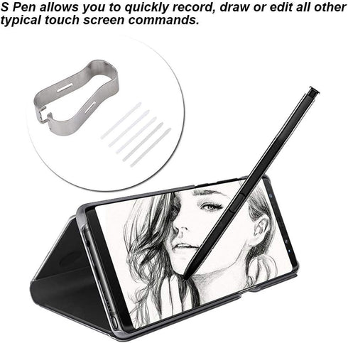 Replacement Tips Nibs, Stylus Pen Refill Tool Set for Galaxy Note 8/9, Tab S3/4 (White)