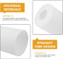 E27 7.86in 3.93in 1.65in UKCOCO Frosted Glass Lamp Shade: Cylinder Lampshade Replacement Height, Diameter, Fitter White