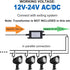 MEIKEE 15W Low Voltage Landscape Lights 1500LM Warm White LED Spotlights for Outdoor Garden Lighting