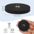 QZYIPI 8 Pack 1/4"-20 30LBS 1.69 Inch Rubber Coated Neodymium Magnets with Thread Hole, Strong Mounting Magnetic Base