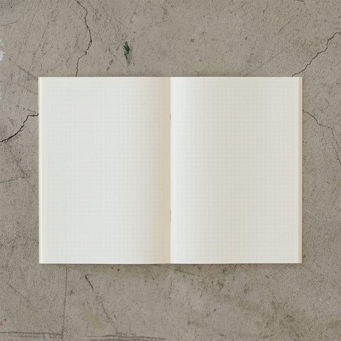 Midori 15305006 A5 Light Notebook, Square Ruled, Set of 3