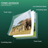 8.5x11 In,200 200GSM/52LB Laser Photo Paper Sheets Semi Gloss Double Sided High-Heat Resistant Smudge Proof