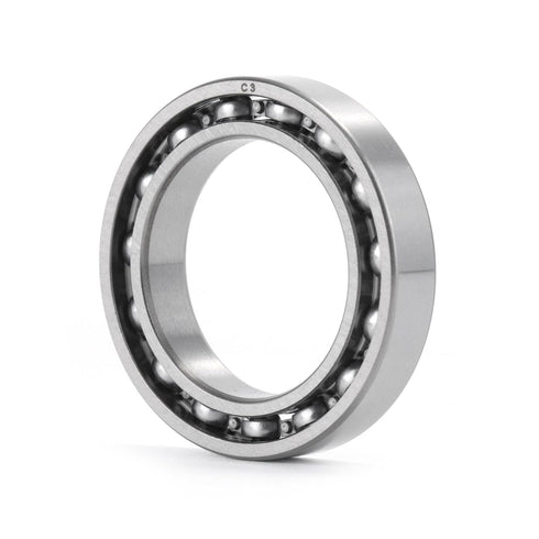 XIKE 2 Pcs 6805 C3 Deep Groove Bearing, Chrome Steel Open C3 Clearance Bearing for Industrial Wheels and Equipment