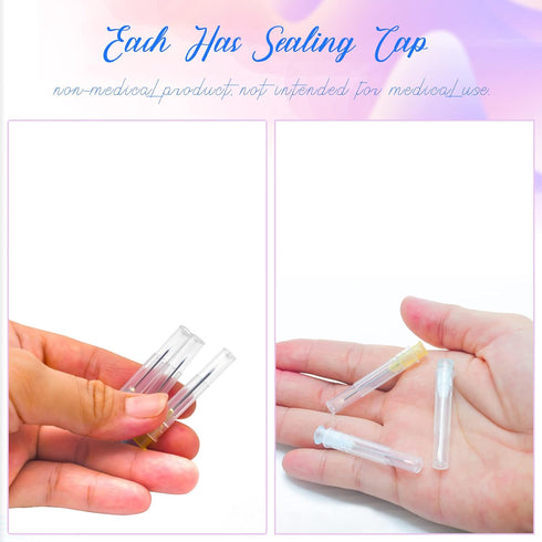 SHAOTONG 21 Gauge 1 Inch Luer Lock Accessories, Disposable Lab Supplies, Pack of 100