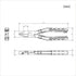 8.5" 0.1-0.37 inch (3-9.5 mm) ENGINEER Shearing Linesman Pliers Cable/Wire Cutter Blades for Electrician Work, Screw
