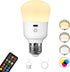 Rechargeable Light Bulb with Remote Control, 50W Equivalent, Battery Operated LED Bulbs, E26 Base, 1 Pack