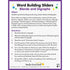 Really Good Stuff Word Building Sliders, Blends and Digraphs Set of 27 for Phonics ELA Learning Essentials Gr 1-2