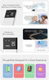 36 CCYLEZ Pillow Speaker, Non Invasive Sleep Aid with Bone Conduction Technology and White Noise Options