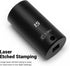 Capri Tools Deep Impact Socket, 3/8-Inch Drive, 6-Point, Metric (17 mm) (CP53217)