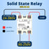 SSR-40AA Solid State Relay AC to AC Single Phase Input 80-250V AC to Output 24-380V AC 40A 2PCS