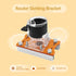 Base,2 1 Closet Wood Router in Invisible Fastener Slotting Bracket, Compact Wood Palm Router Base Router Slotting
