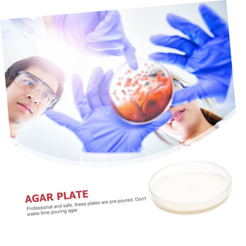 40 Gatuida Pcs Nutrient Agar Plate Tool Kit Petri Dish with Lid Agar Agar Powder Science Fair Projects Tool Potato Agar